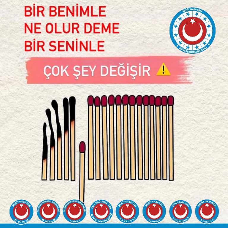 DEĞİŞİM SENDE BAŞLAR